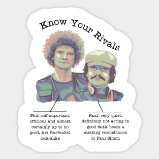 Know Your Rival Detectorists Sticker